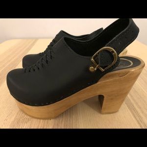 No.6 clog platform shoes size 35